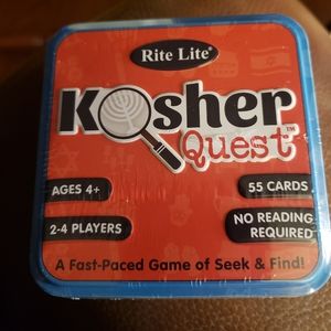 Kosher Quest Matching Card GameNew, (refer to pictures)Brand, Rite LiteSeek